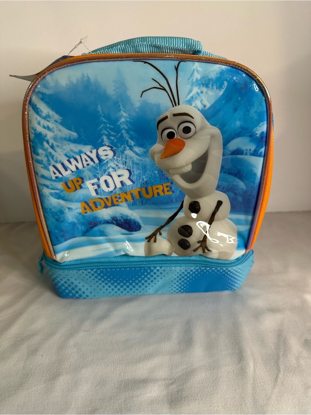 Disney Frozen Olaf THERMO Dome Dual Compartment 9.5" Insulated Lunch Bag
